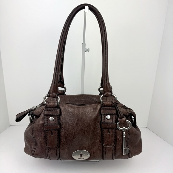 Fossil Carmen Bolso De Mano Cuero De Vaca Graneado Cognac - ZB7938213